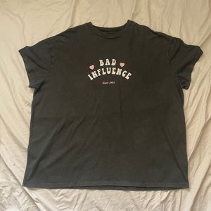 Lazy Oaf Bad Influence Graphic Tee